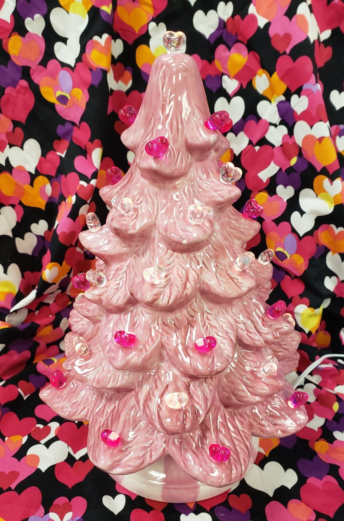 Ceramic Tree Valentine Painting 1\/25