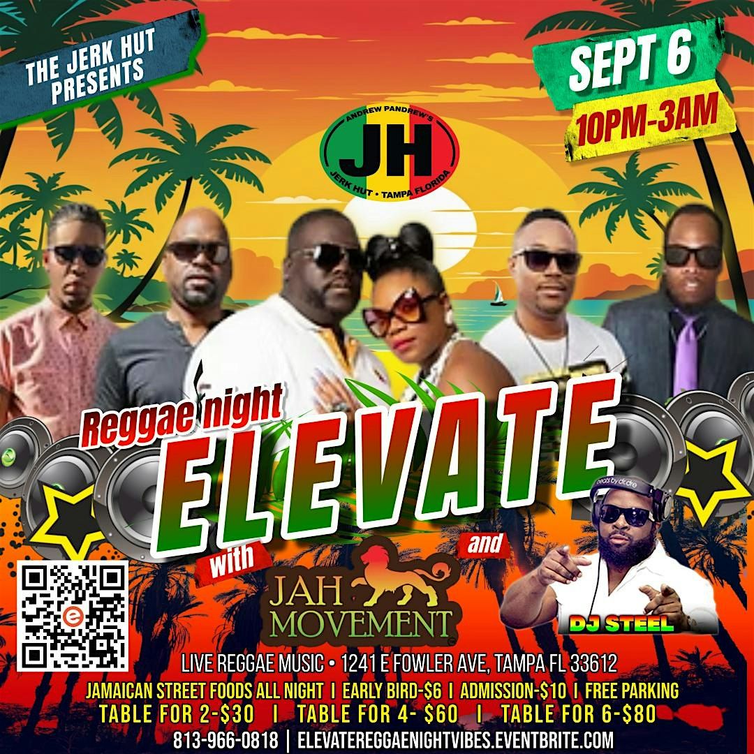 Elevate with Florida's #1 Reggae Band Jah Movement