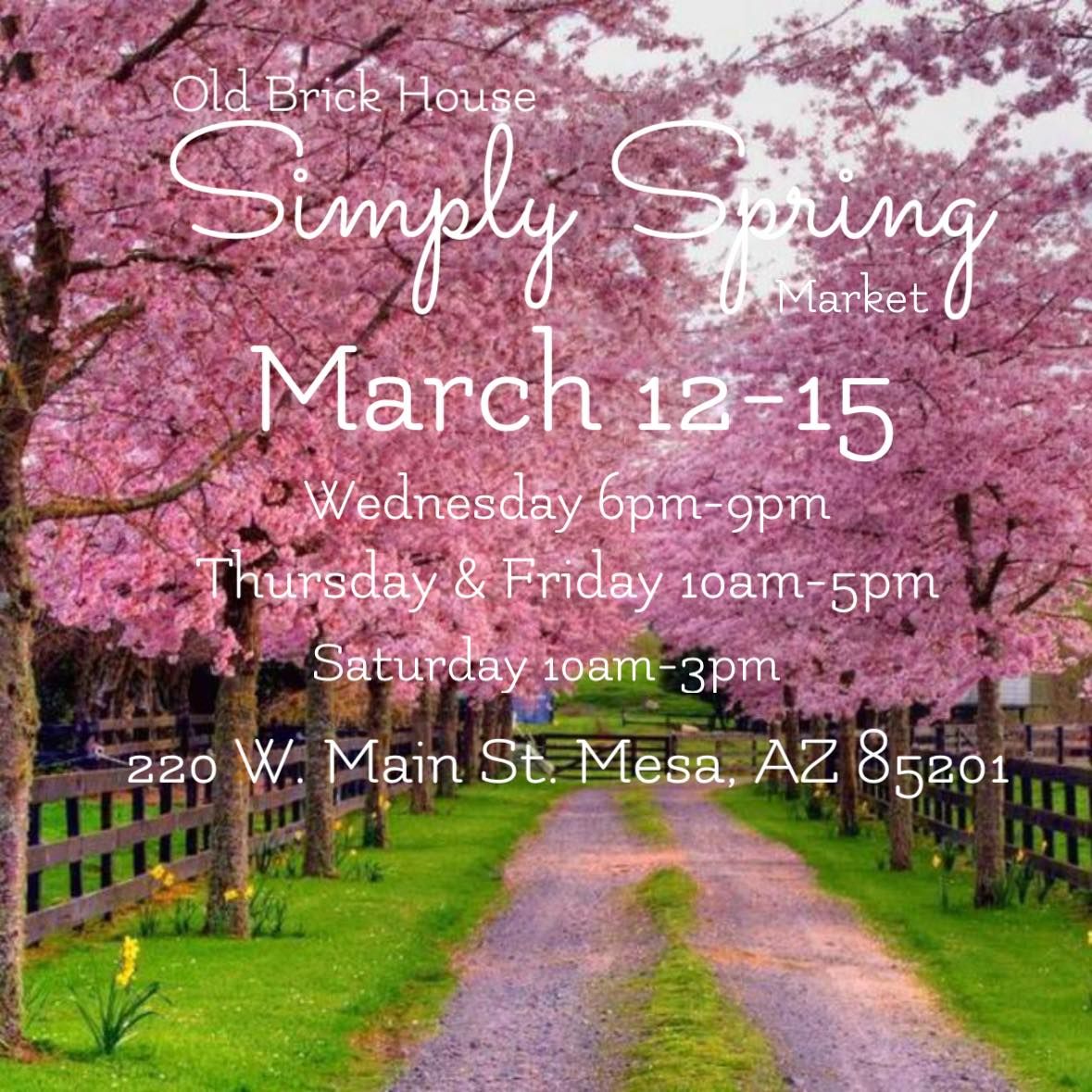 Simply Spring Vintage Market 