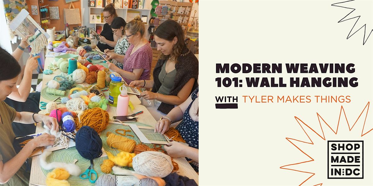 Modern Weaving 101: Wall Hanging w\/Tyler Makes Things