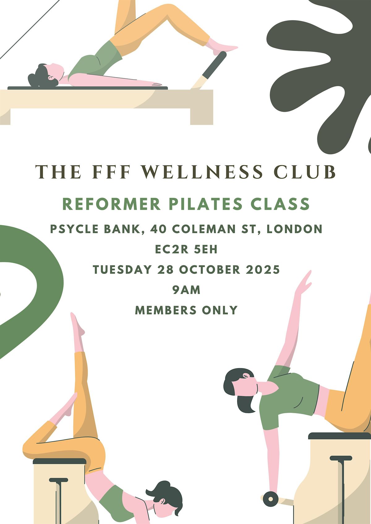 The FFF Wellness Club- Reformer Pilates