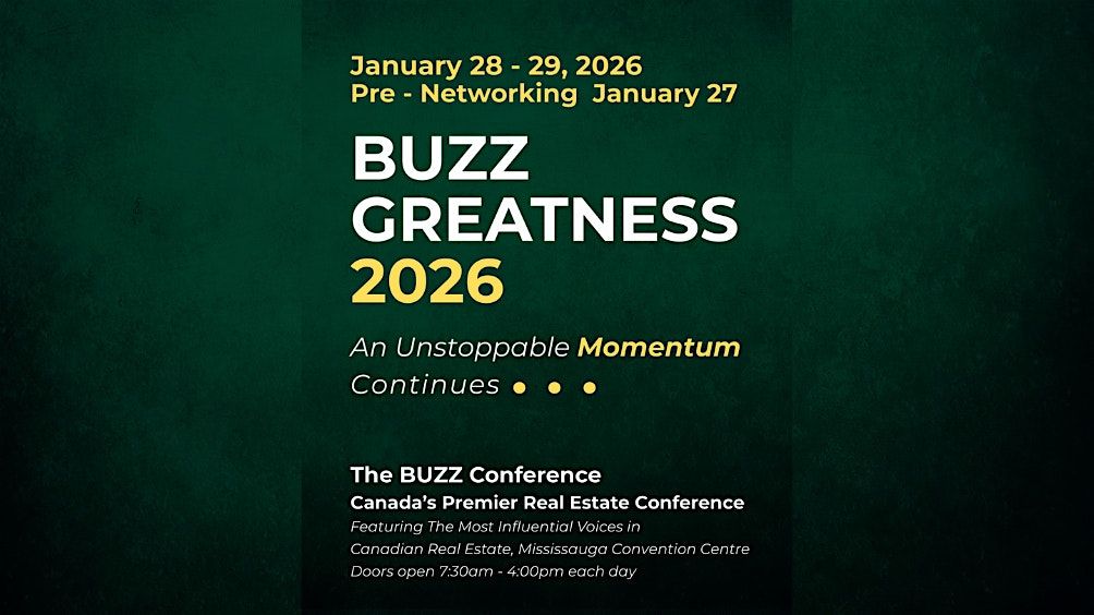 BUZZ GREATNESS 2026 by THE BUZZ CONFERENCE