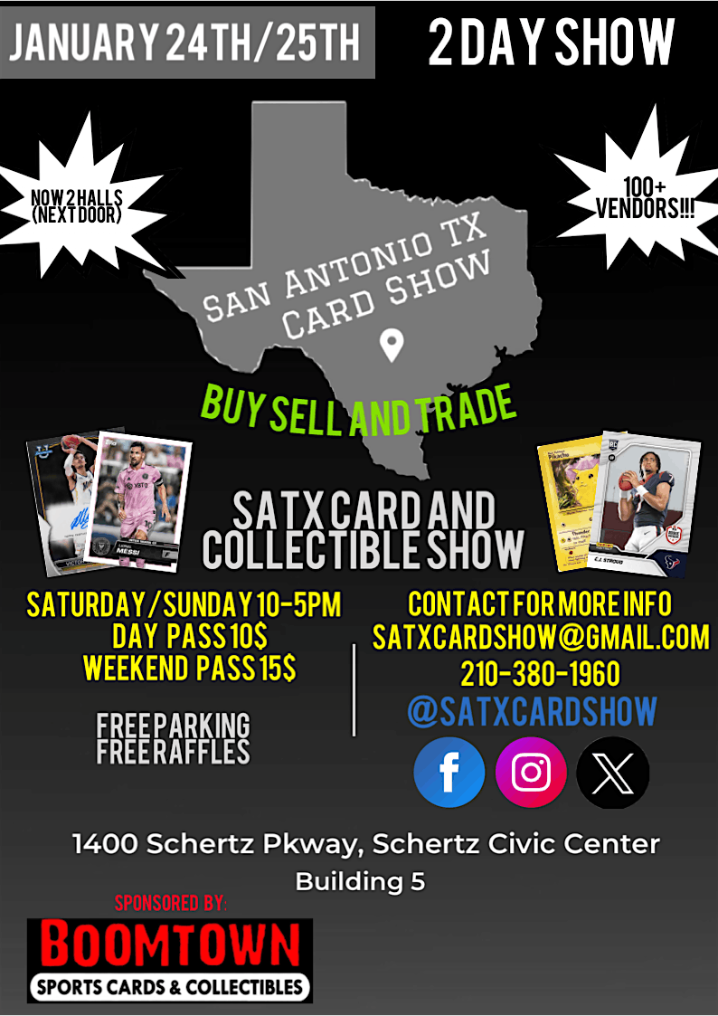 SA TX Card & Collectible Show