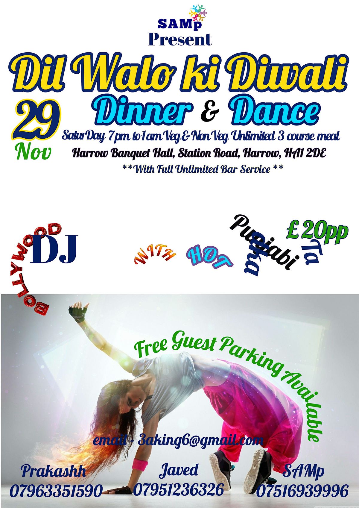 DIL WALO  KI  DIWALI  Dinner & Dance