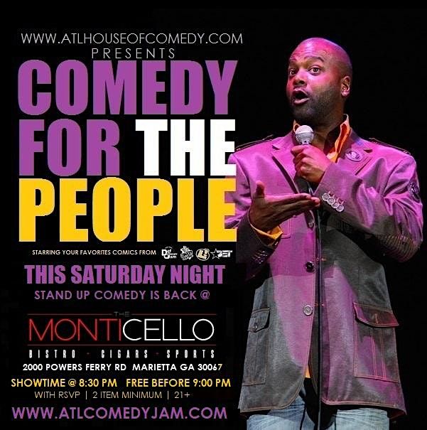 Comedy for the People @ Monticello