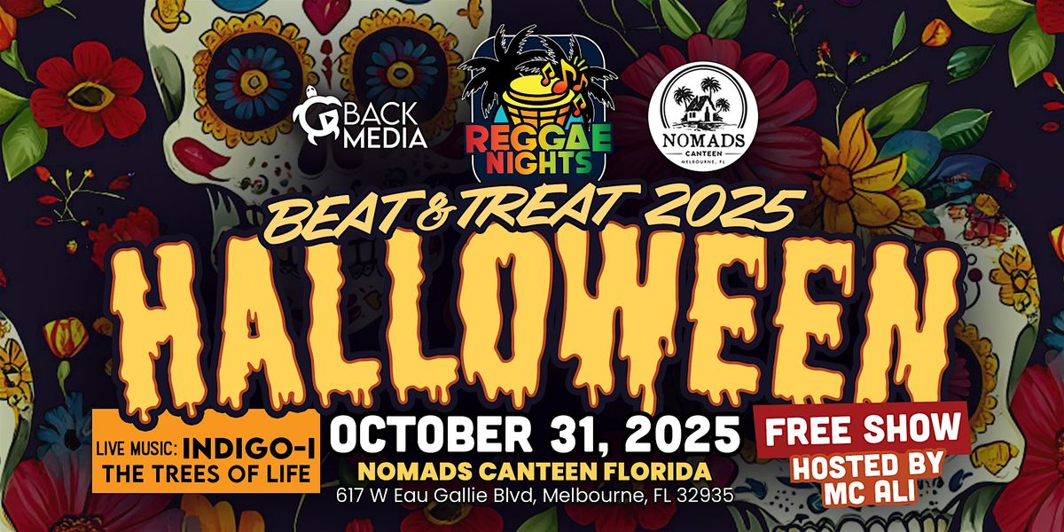 Reggae Nights Beat And Treat 2025 - Halloween at the Nomads