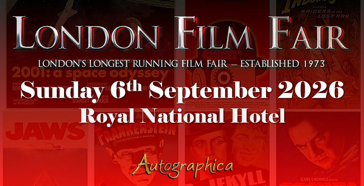London Film Fair 6th September 2026