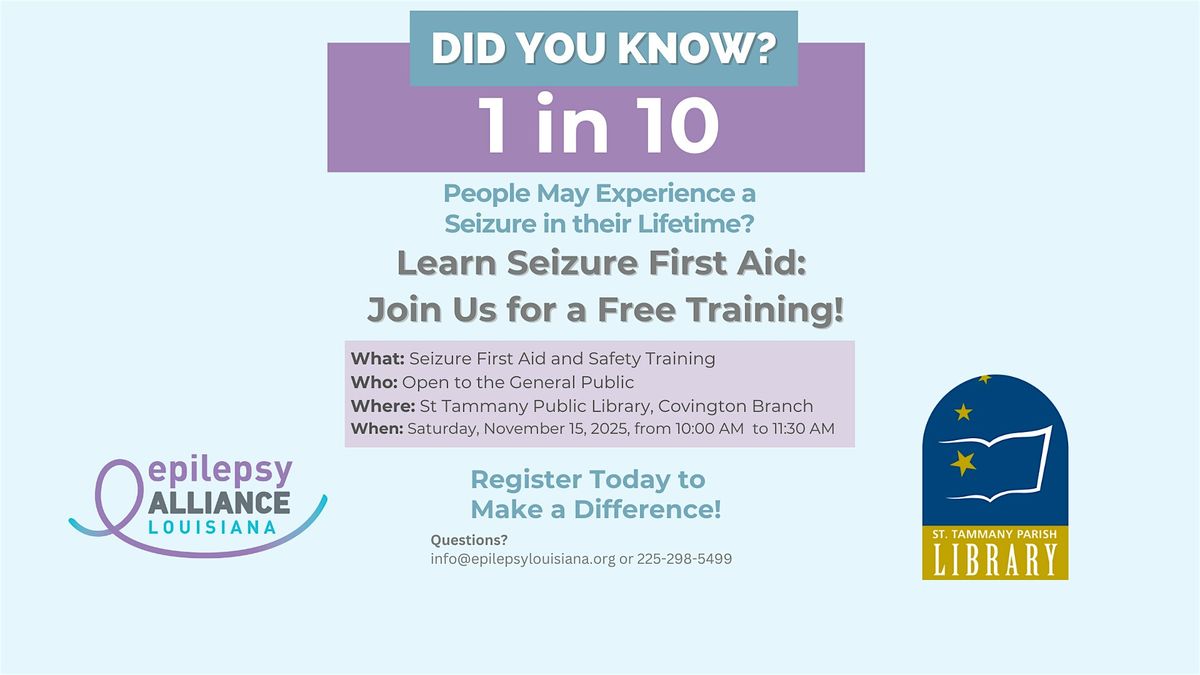 Seizure First Aid & Safety Training
