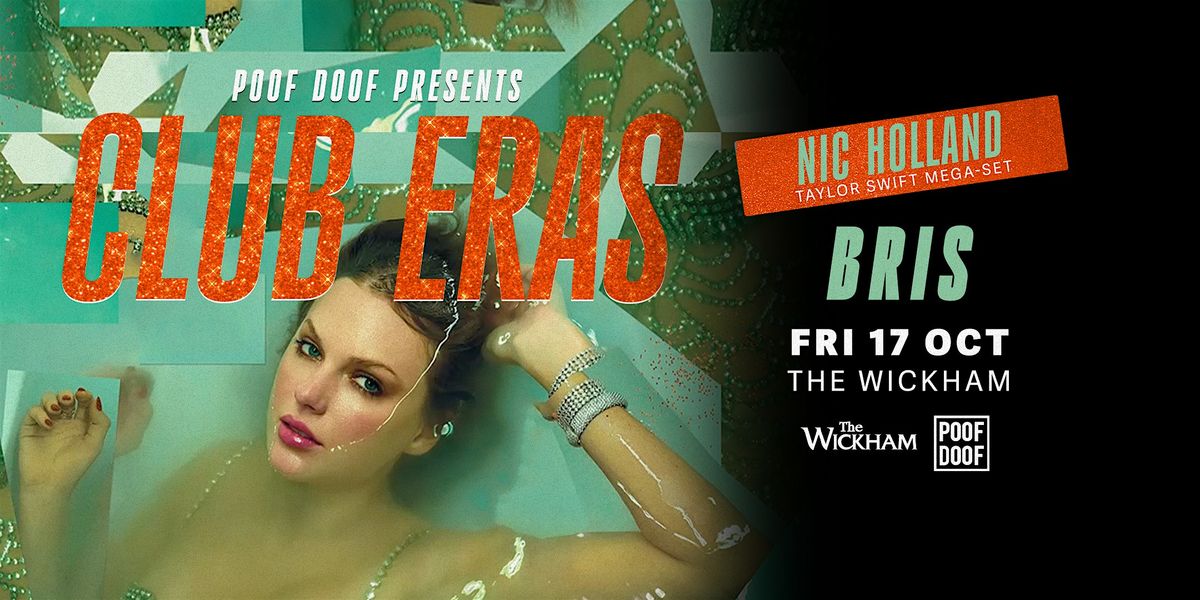 Club Eras BRISBANE - Taylor Swift tribute party by POOF DOOF
