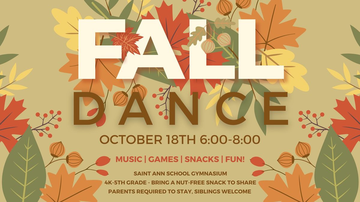 St. Ann Fall Dance