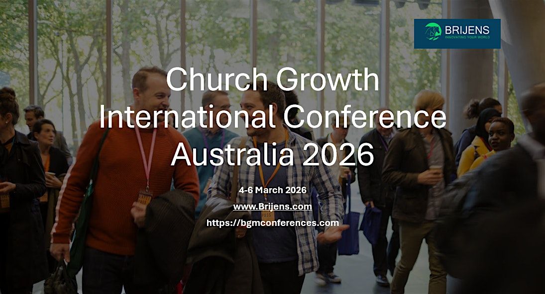 Church Growth International Conference Australia 2026