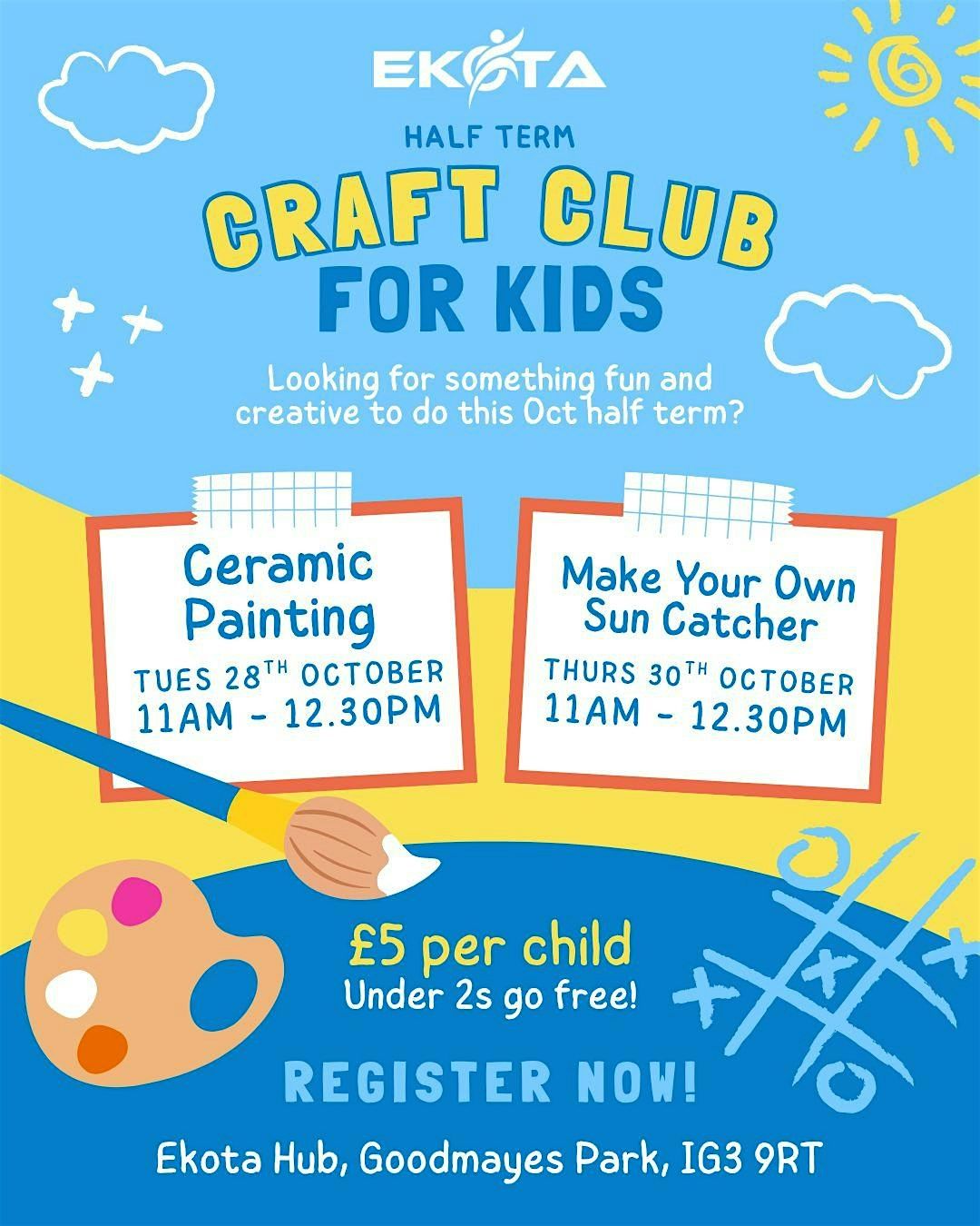 Half Term Craft Club for Kids
