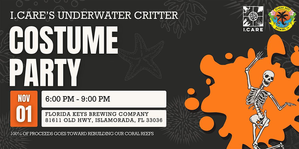 I.CARE's Underwater Critter Costume Party