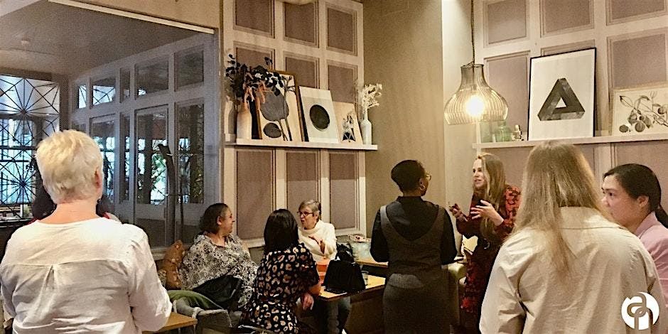 In Person Business Women Informal Networking