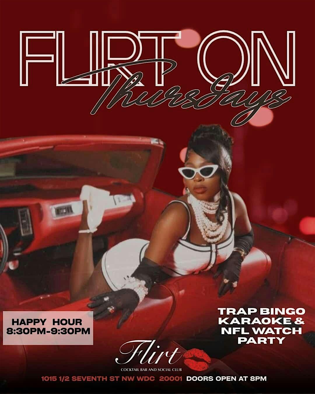 Flirt on Thursdays - Urban Bingo Edition