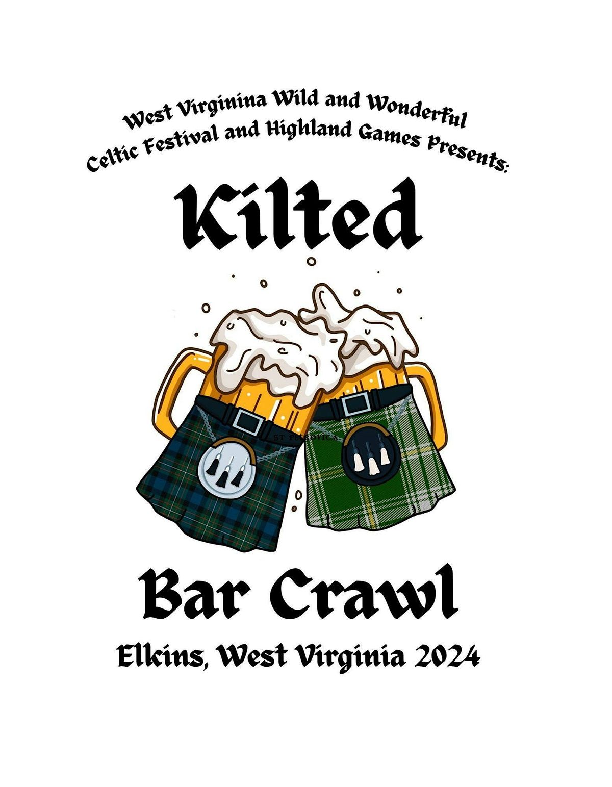 2025 Bar Crawl: WV Wild & Wonderful Celtic Festival & Highland Games