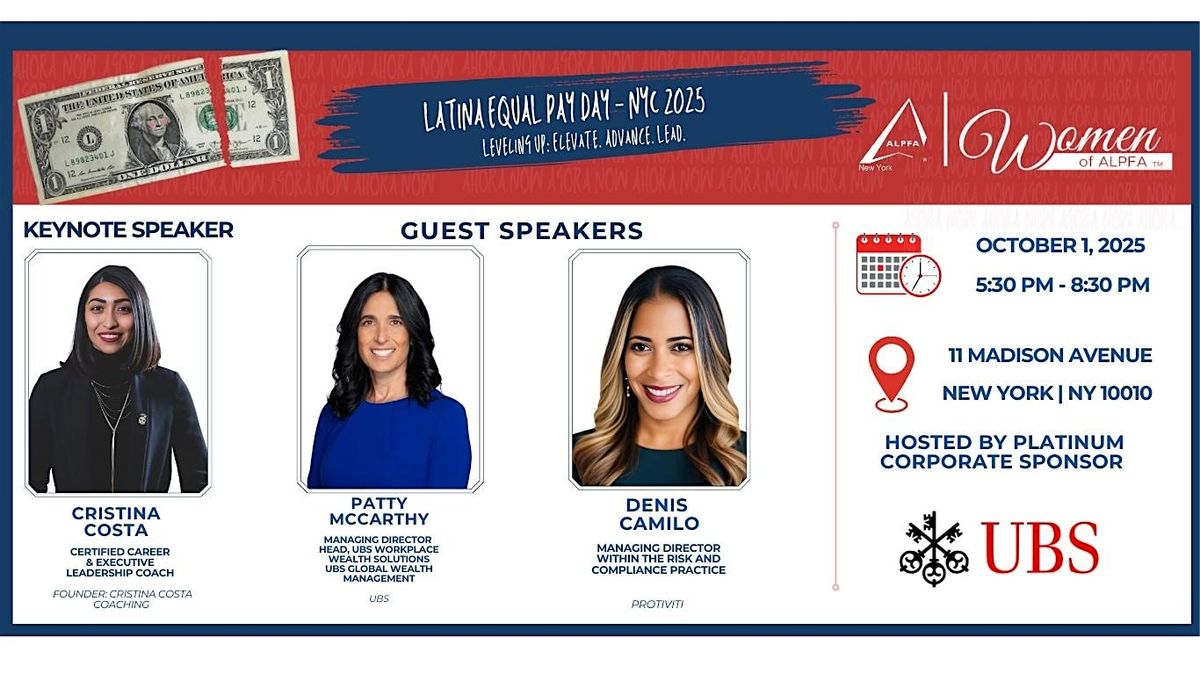 Latina Equal Pay Day NYC 2025
