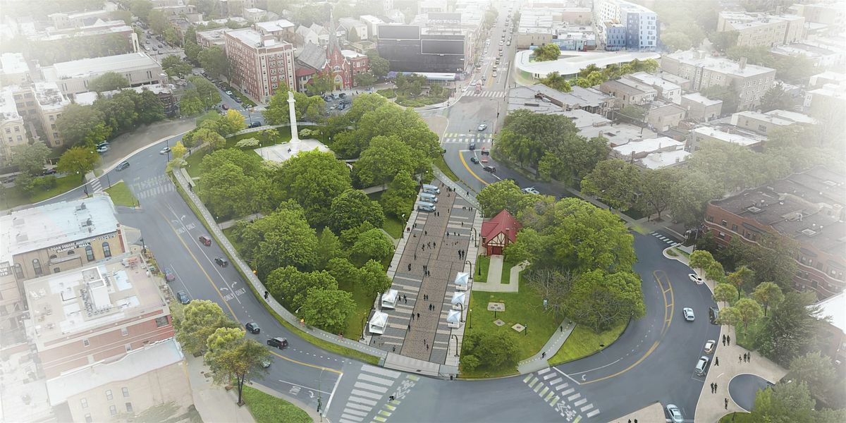 Logan Square Redesign Tour | Strong Towns Chicago & GWCN Chicago