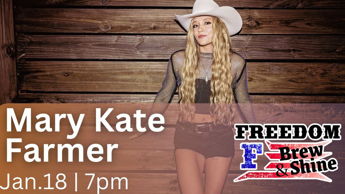 Live Music: Mary Kate Farmer