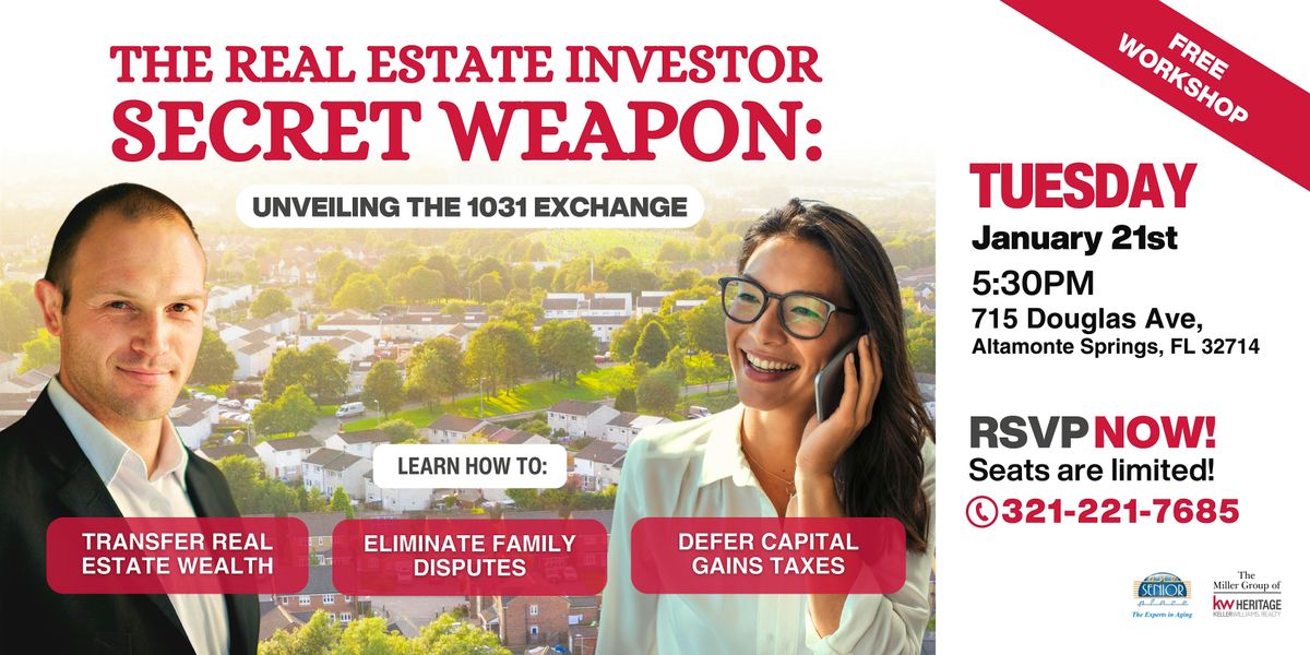 The Real Estate Investor's Secret Weapon:  Unveiling the 1031 Exchange