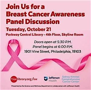Let\u2019s Talk About Breast Cancer: A Panel Discussion with Leading Experts