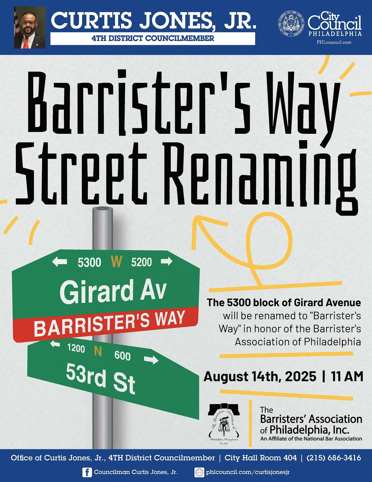 Barristers Way Street Renaming