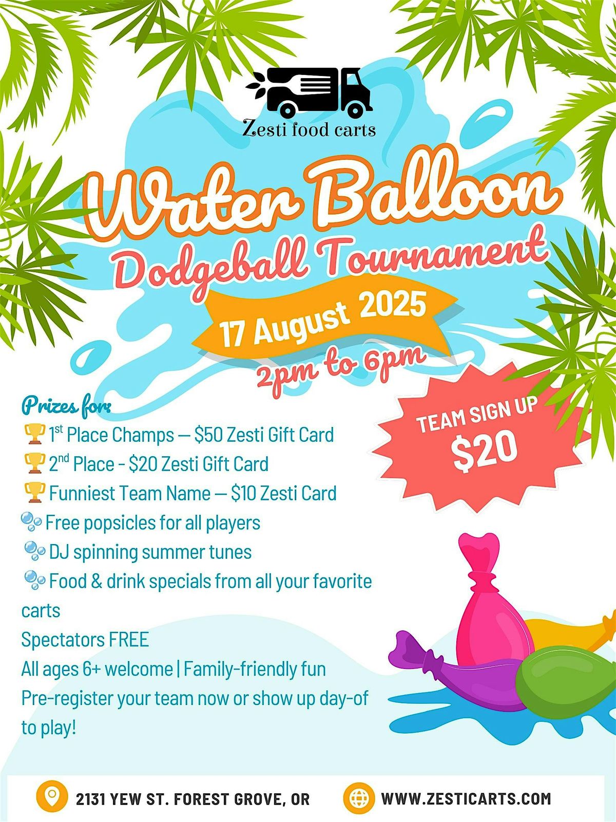 Water Balloon Tournament