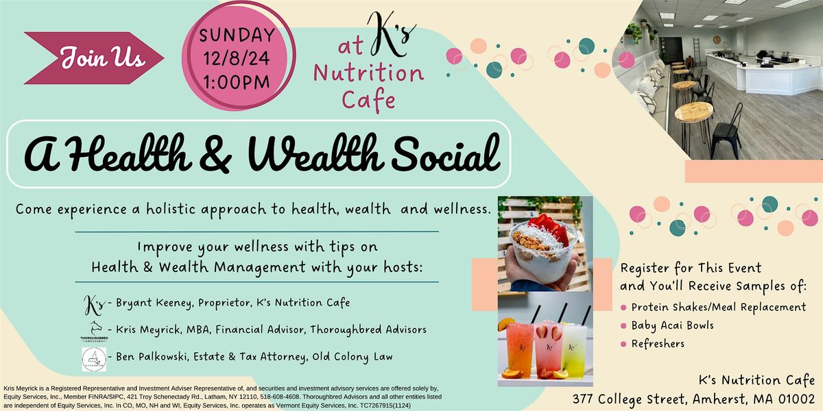 A Health & Wealth Social