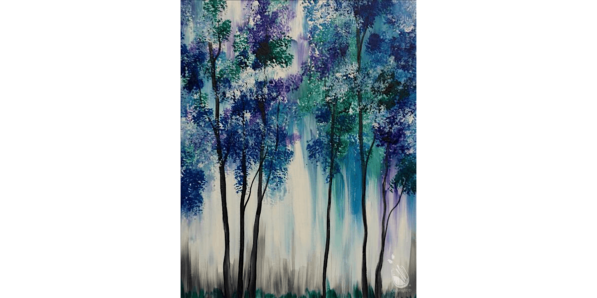 Vibrant Forest - Paint and Sip in Houston | Classpop!\u2122