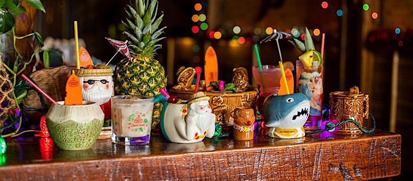 Flamingo Christmas Spectacular - Launch of Sippin Santa - Toys for Tots