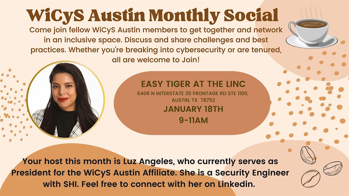 WiCyS Austin January Social