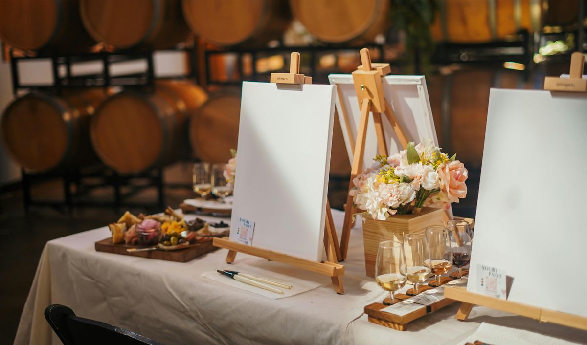 Luxury Wine Tasting and Paint at Van Urban Collective