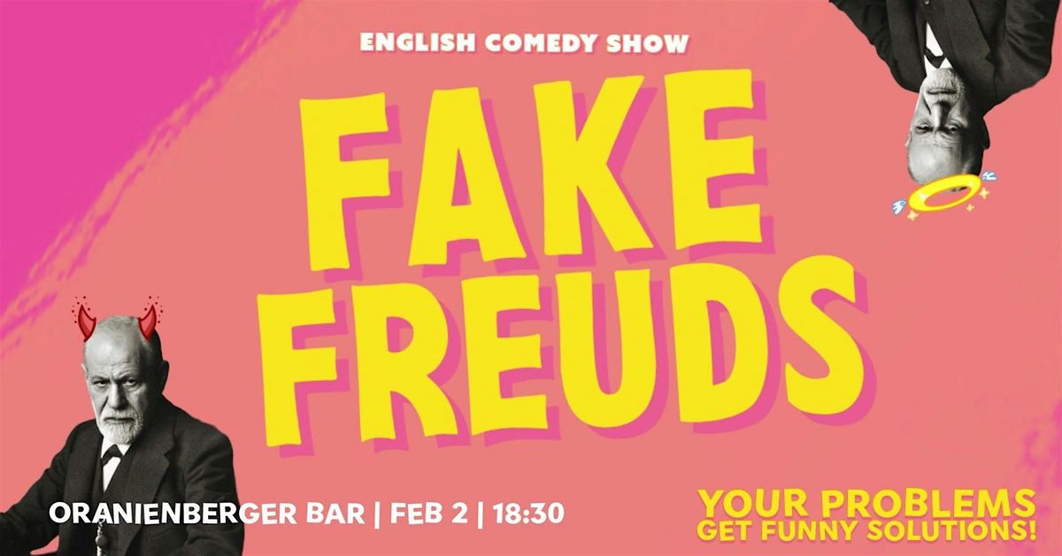 Fake Freuds : A Self-Help Comedy Show | English Stand Up in Berlin