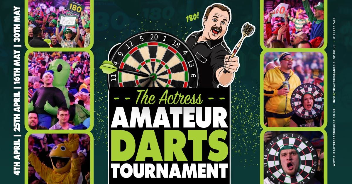 Actress Bullseye Bash: Amateur darts tournament 