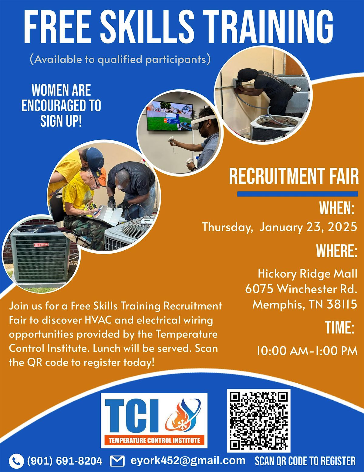 Free Skills Training Recruitment Fair