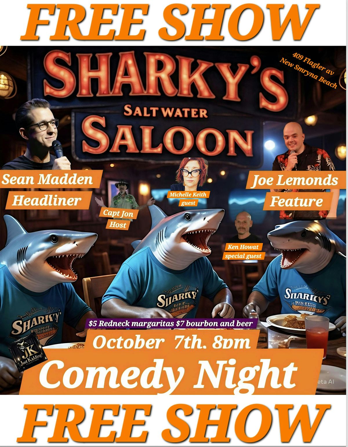 Sharky's Comedy Night