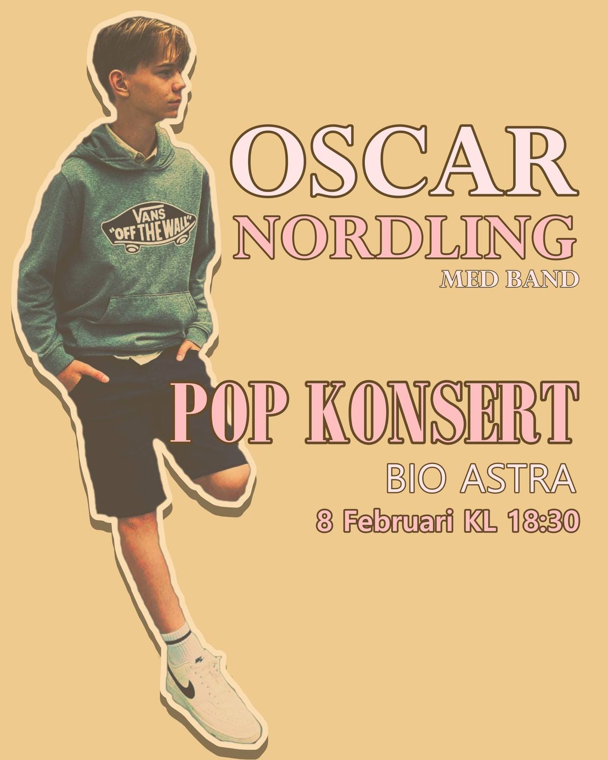 Konsert med Oscar Nordling