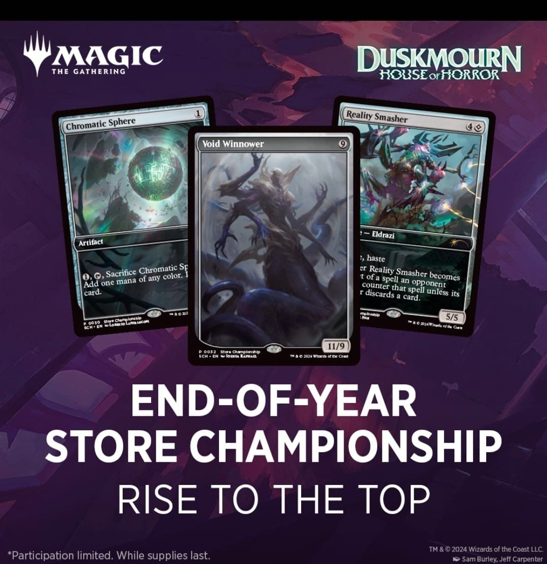 Duskmourn: House of Horrors MTG Store Championship Standard Tournament 