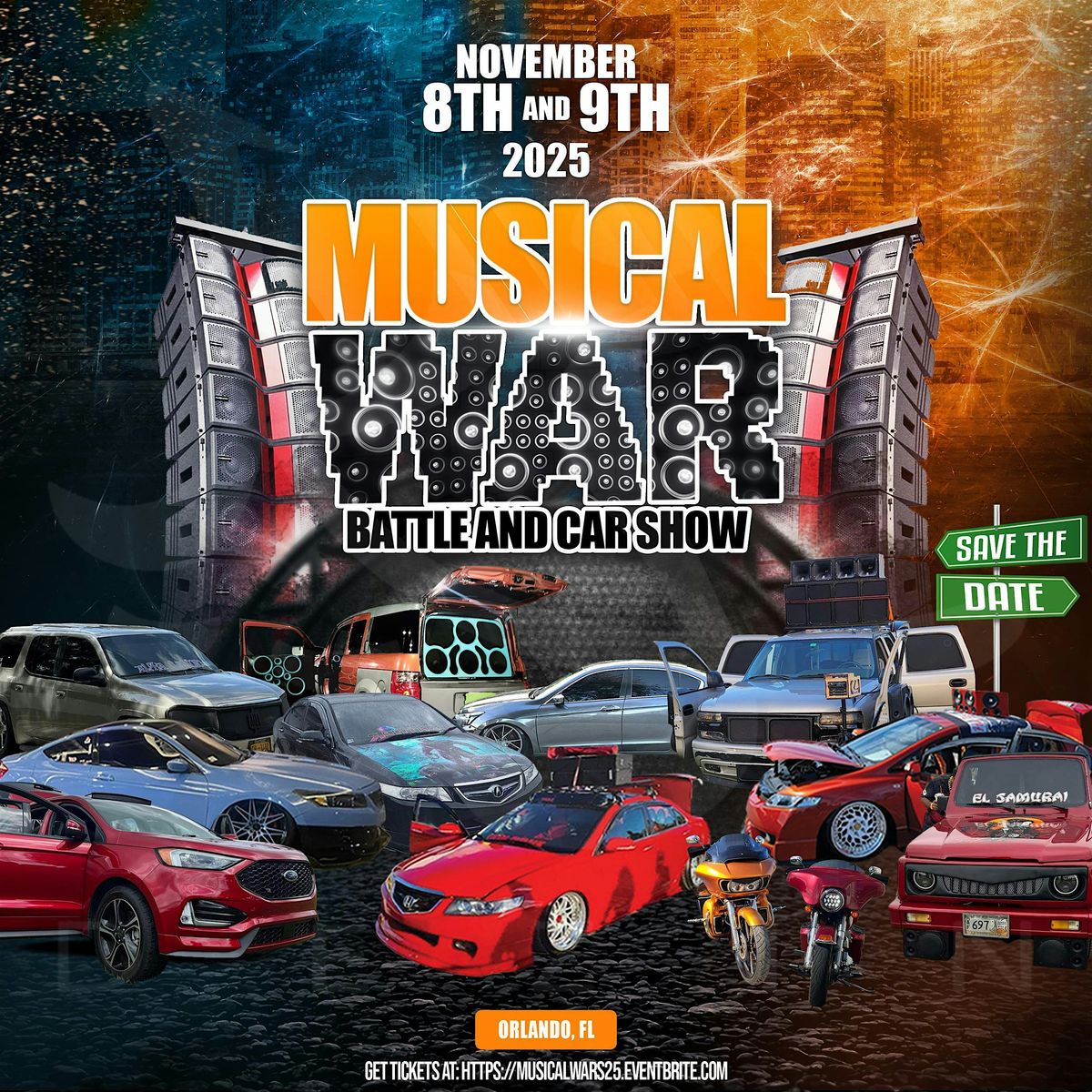 Musical War Car Show \/ Sound Competition