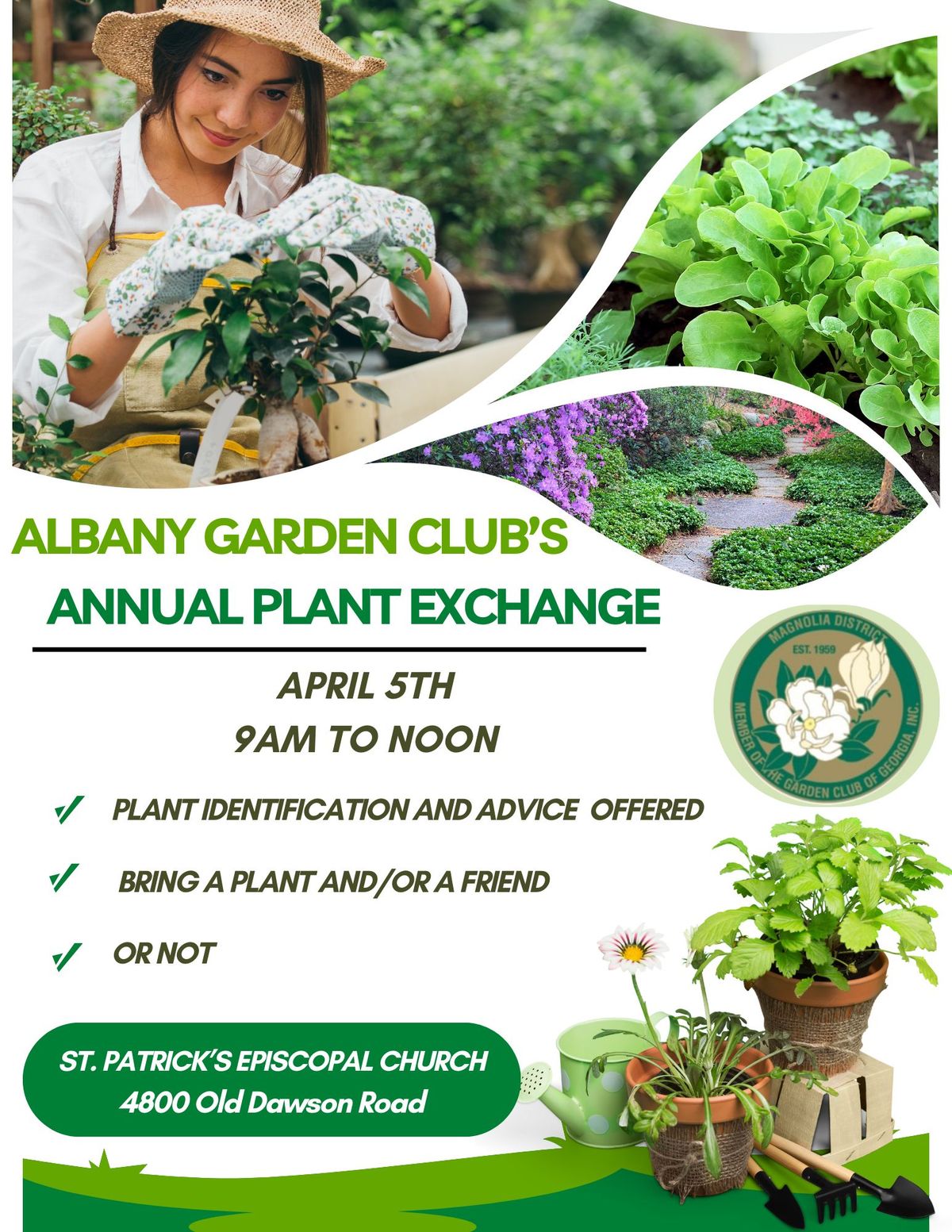 Albany Garden Club's Annual Plant Exchange 