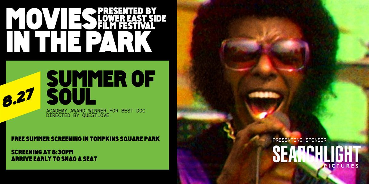 Movies in the Park: SUMMER OF SOUL