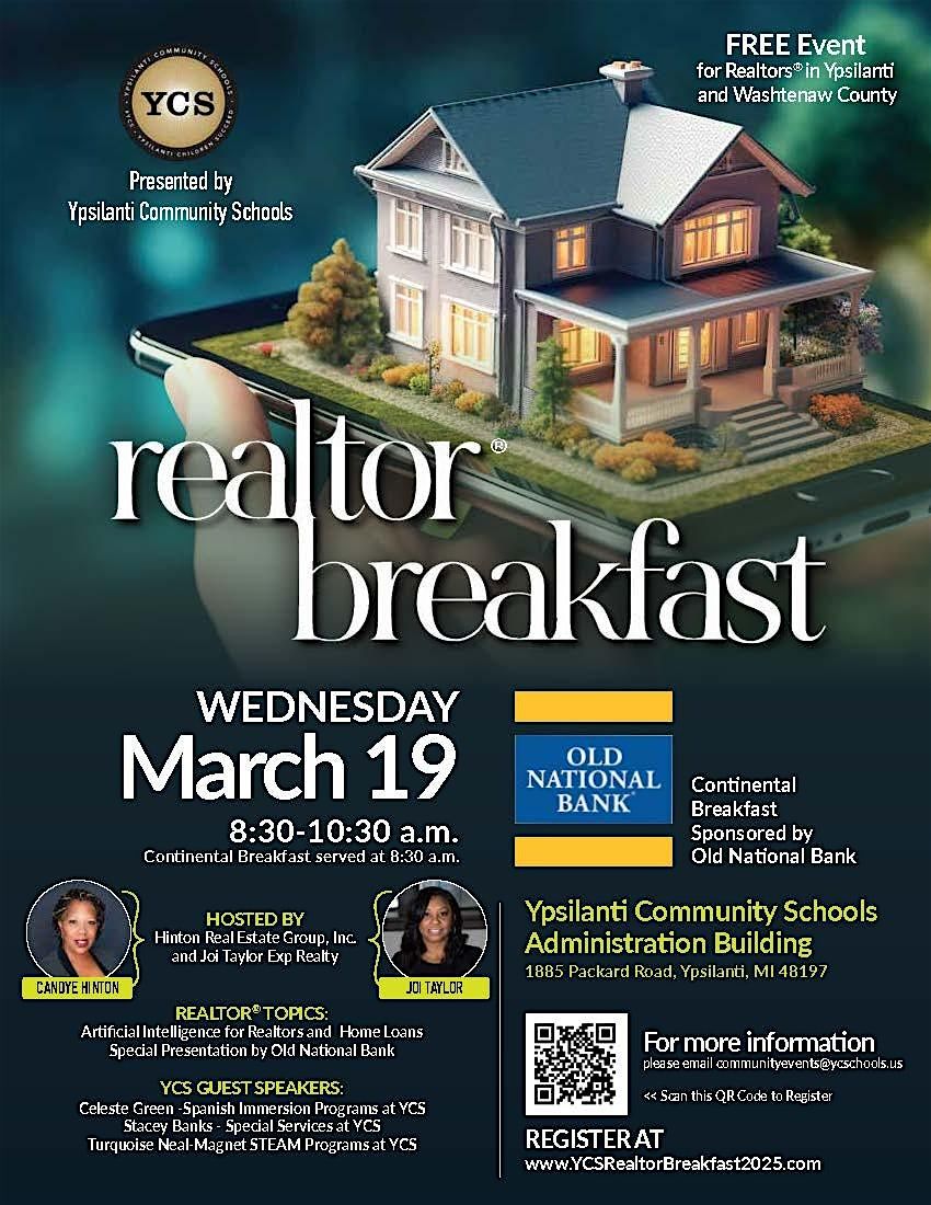 2025 Ypsilanti Community Schools Realtor Breakfast