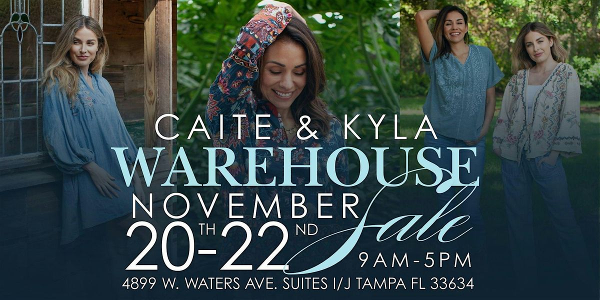 WAREHOUSE SALE!