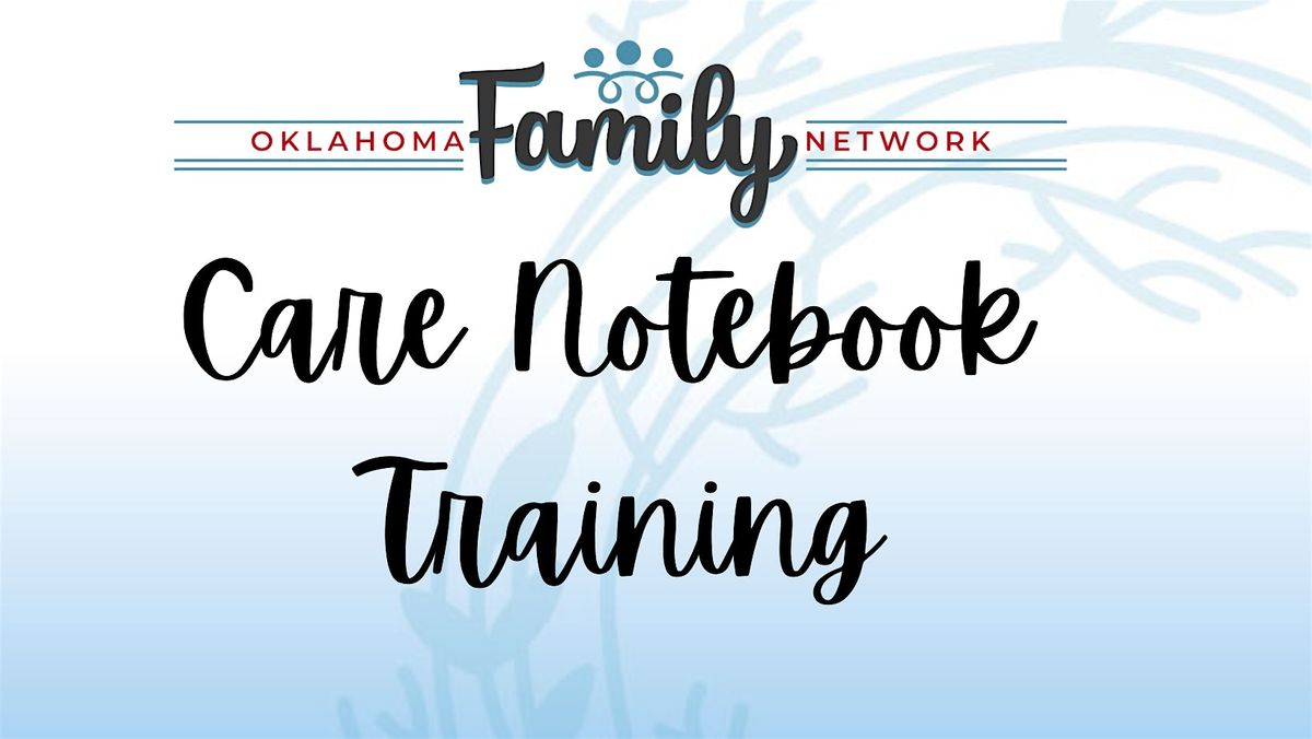 Care Notebook Training