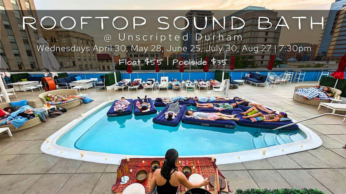 Rooftop Sunset Sound Bath @ Unscripted