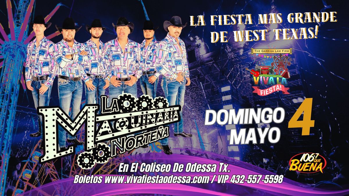 La Maquinaria Norte\u00f1a en Viva La Fiesta Odessa