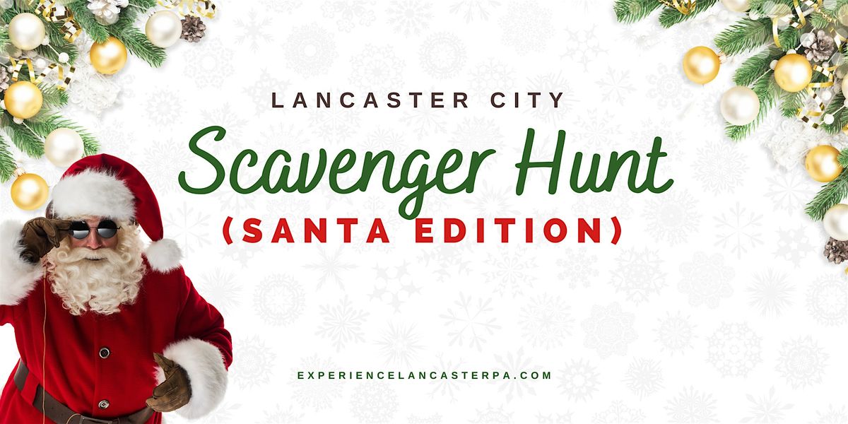 Santa in the City  Scavenger Hunt