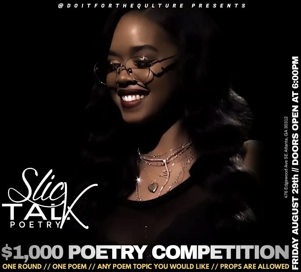 $1,000 Poetry Competition Hosted By @DoItForTheQulture