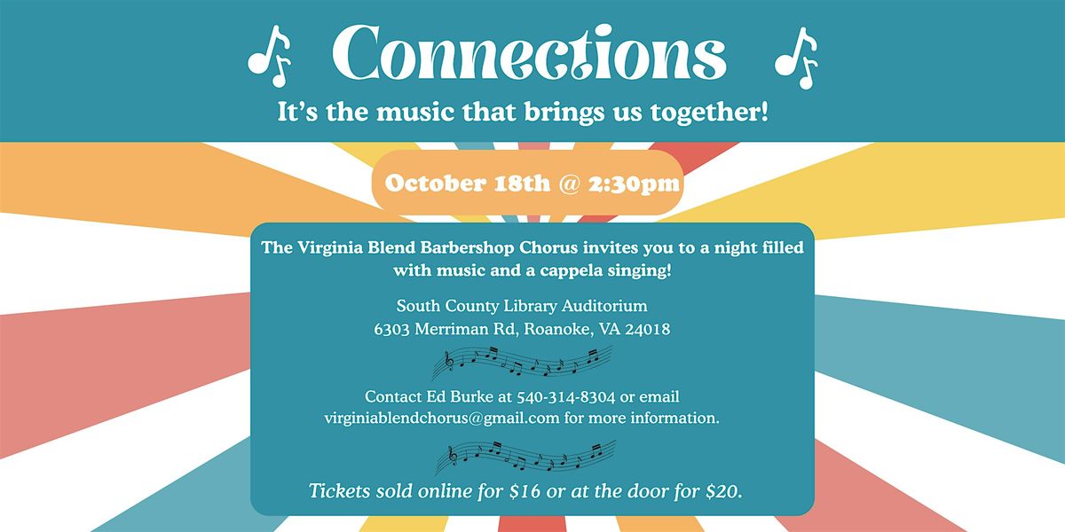 Connections: It\u2019s the Music That Brings Us Together
