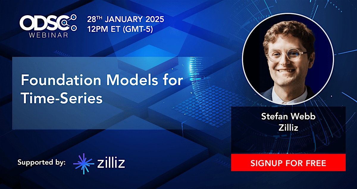 WEBINAR: "Foundation Models for Time-Series"